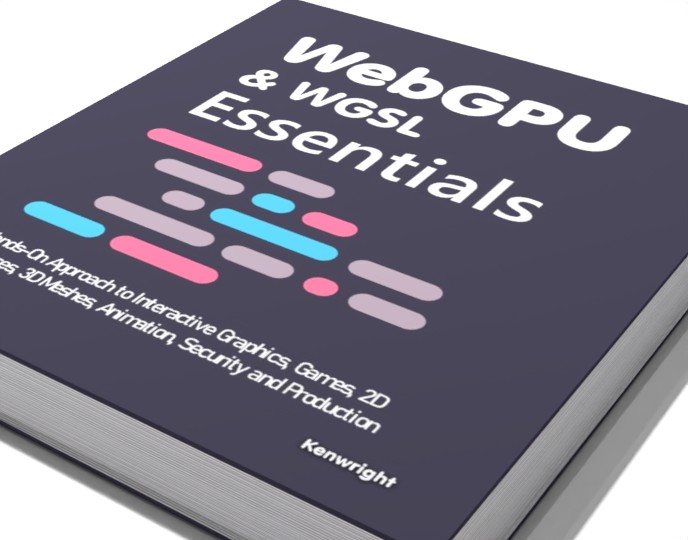 WebGPU & WGSL Essentials: A Hands-On Approach to Interactive Graphics, Games, 2D Interfaces, 3D Meshes, Animation, Security and Production (Paperback) additional image
